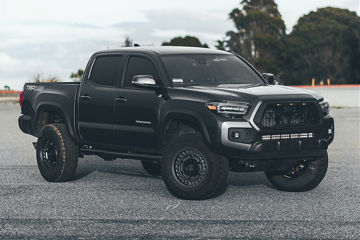 2017 Toyota Tacoma TRD Pro - Black Rhino ARMORY - Black Wheel Pros